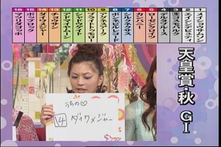 うまなで、安田美沙子、天皇賞秋予想
