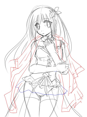 線画コラボ1