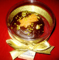 チョコレートのクリスマスケーキ