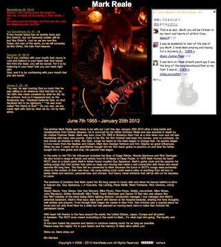 Mark Reale Topページ