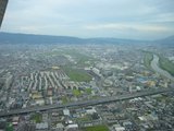 空から見た八尾空港