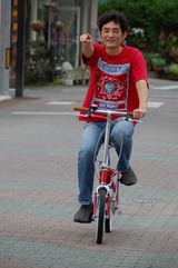 スタッフが「自転車どろぼう ...
