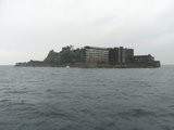 近づいてきた軍艦島