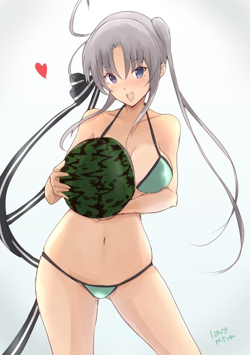 【艦これ】提督~大きなスイカ貰ったのでスイカ割りするかも~! 他