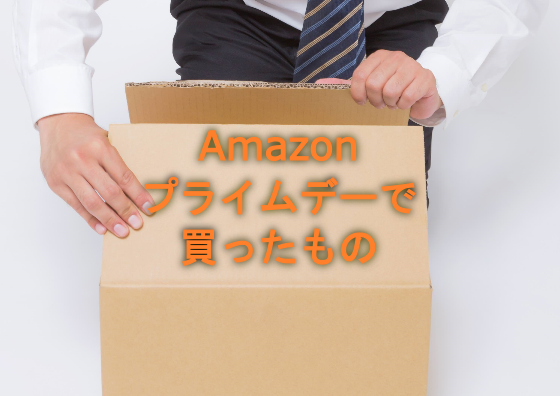 アマゾンプライムデーに買ったもの