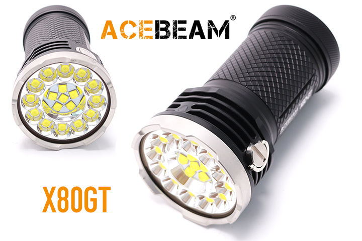 ACEBEAM(エースビーム) X80GT 32500ルーメン!爆光ライト ACEBEAM(エースビーム) X80GT 32500ルーメン!爆光ライト