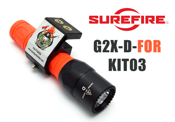 SUREFIRE (シュアファイア) G2X-D-FOR KIT03 ヘルメットマウント SUREFIRE (シュアファイア) G2X-D-FOR KIT03 ヘルメットマウント