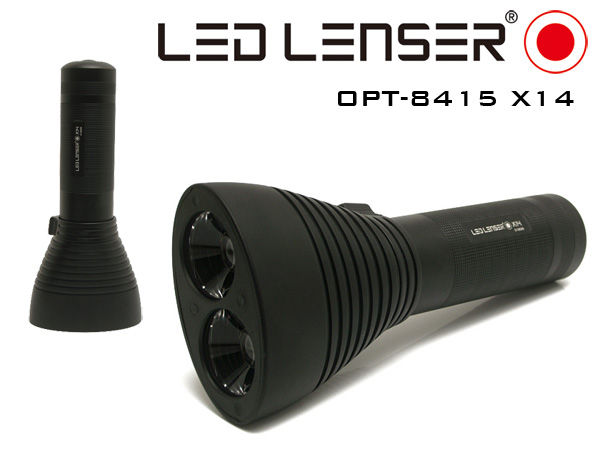 LED LENSER OPT-8415 X14 二眼の新型!単三電池4本使用 : アカリ LED LENSER OPT-8415 X14 二眼の新型!単三電池4本使用 : アカリ