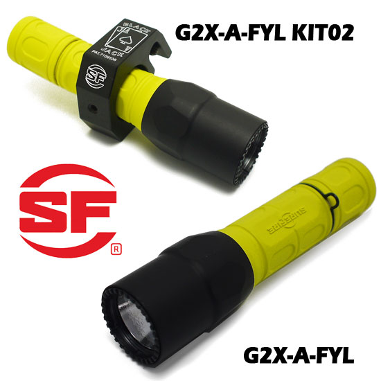 SUREFIRE G2X-A-FYL FIRE RESCUE LED防爆ライト : アカリ SUREFIRE G2X-A-FYL FIRE RESCUE LED防爆ライト : アカリ