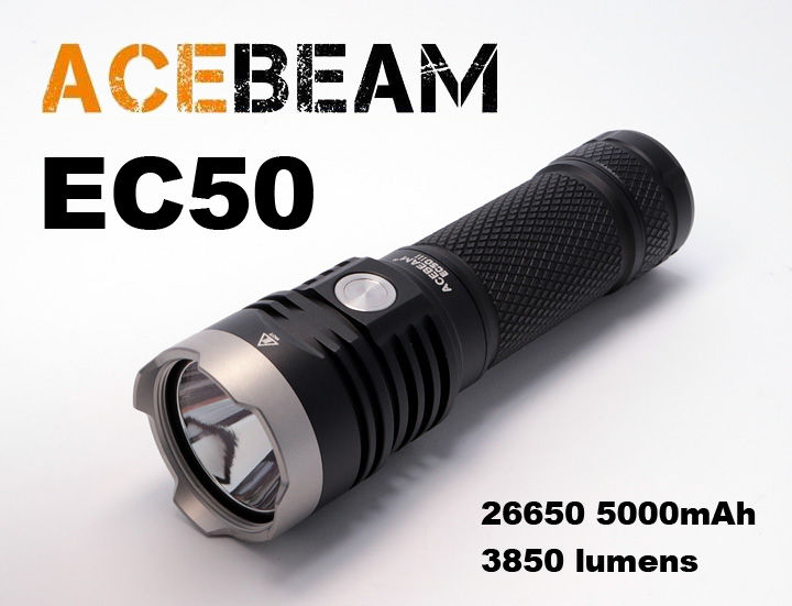 ACEBEAM(エースビーム)EC50 GEN3 CREE XHP70.2搭載 26650 充電 ACEBEAM(エースビーム)EC50 GEN3 CREE XHP70.2搭載 26650 充電