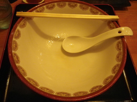 神楽(金沢)・神楽そば 完食完飲