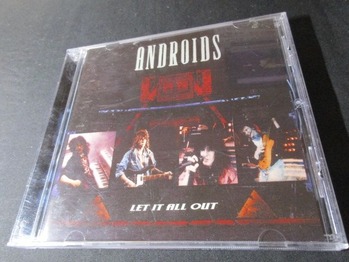 世界初CD化 ANDROIDS/LET IT ALL OUT メロハー