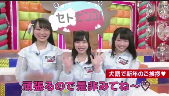 【STU48のセトビンゴ!】岩田陽菜・今村美月・森香穂から犬語で新年のご挨拶!!!【STU/瀬戸内48】