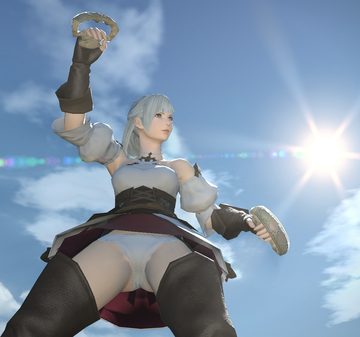 【画像】FF14で『くぱぁ』を見る方法が発見されるwwwww:ゲーム2ちゃんねるまとめ
