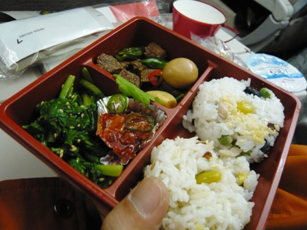 アシアナ航空の機内食(復路)4