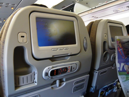 アシアナ航空の機内食(復路)1