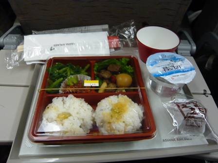 アシアナ航空の機内食(復路)3