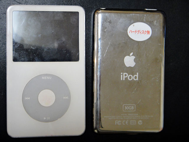 ジャンク】iPod 5.5世代 30GB ホワイト 中古☆第5.5世代iPod