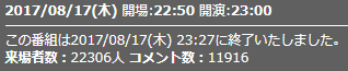 来場者数7話