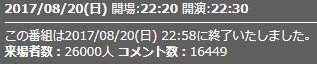 来場者数6話