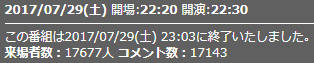 来場者数4話