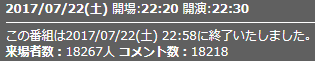来場者数3話
