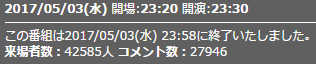 来場者数4話