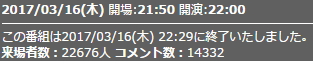 来場者数10話