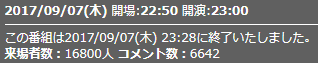 来場者数10話