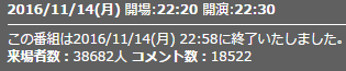 来場者数6話