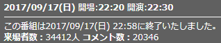 来場者数10話