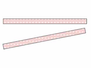 レッスンバッグの持ち手の作り方