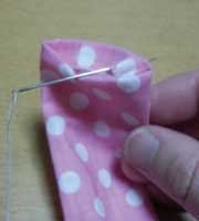 布リボンの作り方