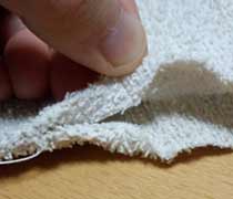 ミニサイズぞうきんの作り方