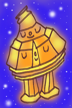 「夜空のロボタン」