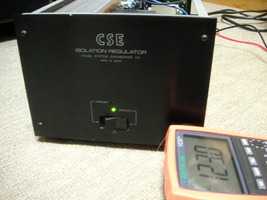 CSE R-100(電源アイソレーションレギュレーター)の導入と出力 CSE R-100(電源アイソレーションレギュレーター)の導入と出力