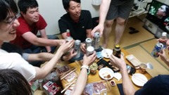 花火乾杯