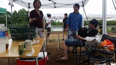 BBQ後片付け