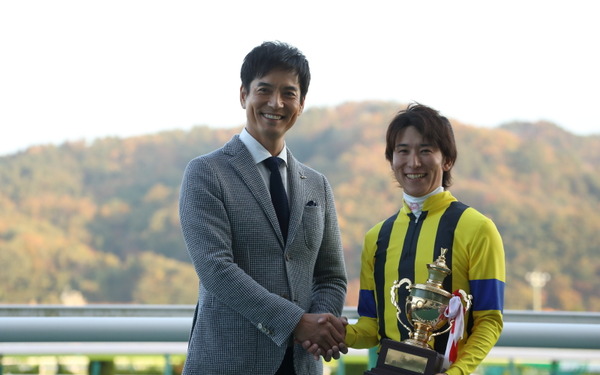 丸山元気騎手 沢村一樹さん