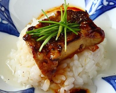 フォアグラ飯蒸し