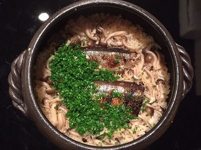 新秋刀魚御飯