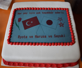 トルコと日本のケーキ