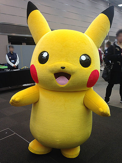 ポケモンカードゲーム チャンピオンズリーグ2017 大阪会場のピカチュウ