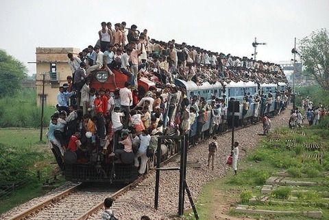 満員電車