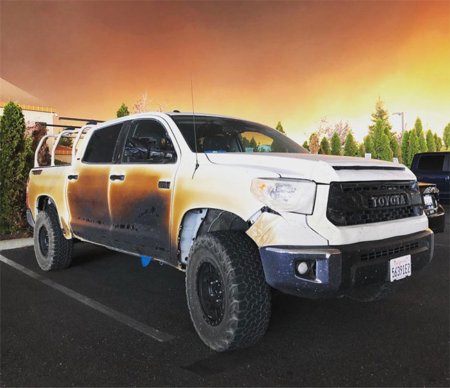 toyota-response-replacement-burnt-truck-california-fire-