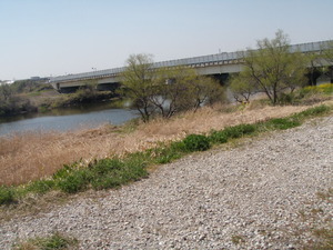 茨城県道502号取手常総自転車道線 (37) 常磐自動車道小貝川橋