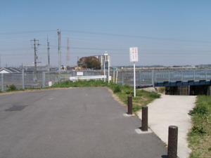 茨城県道502号取手常総自転車道線 (5) JR常磐線鉄道橋