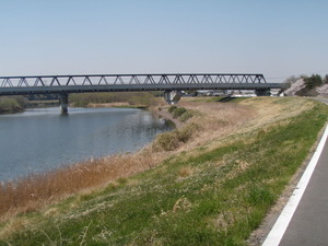 茨城県道502号取手常総自転車道線 (30) TX小貝川橋梁