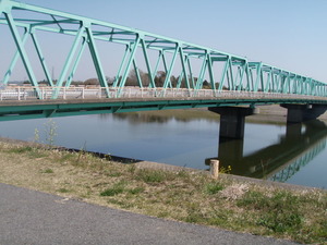 茨城県道502号取手常総自転車道線 (3) 高須橋