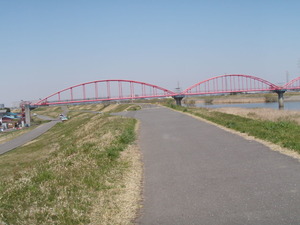 茨城県道502号取手常総自転車道線 (4) 水道橋